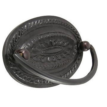 4 Inch Solid Brass Oval Bail Style Pull (Several Finishes Available)