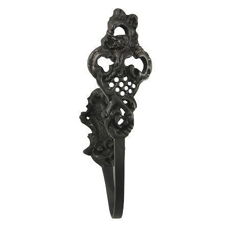 Solid Brass Curtain Tie Back Baroque Style (Oil Rubbed Bronze Finish) Copper Mountain Hardware