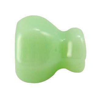 1 Inch Jade or Jadeite (Milk Green) Glass Cabinet Knobs COPPER MOUNTAIN HARDWARE