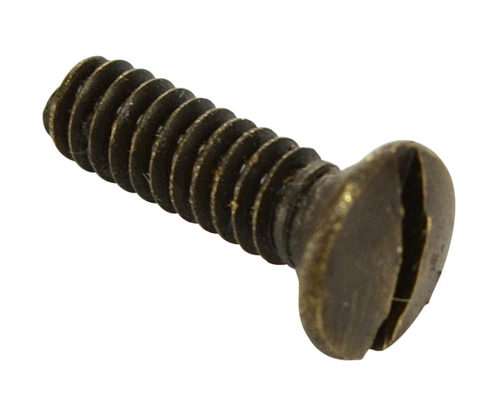 Single 1/2 Inch Solid Brass Wall Switch Plate Screw COPPER MOUNTAIN HARDWARE