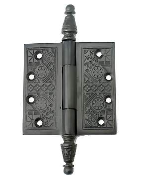 3 1/2 x 3 1/2 Inch Victorian Steeple Tip Style Hinge COPPER MOUNTAIN HARDWARE