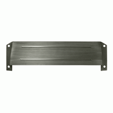 Mail Slot & Sleeve Letter Box Hood (Antique Nickel Finish) DELTANA