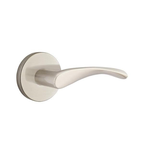 Emtek Solid Brass Triton Lever With Disk Rosette (Several Finish Options) EMTEK