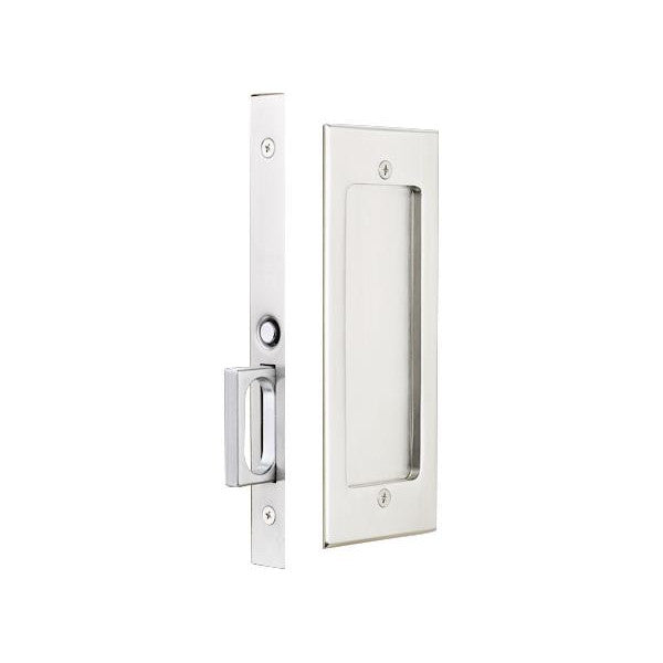 Emtek Brass Pocket Door Mortise Modern Rectangular (Several Finishes Available) EMTEK