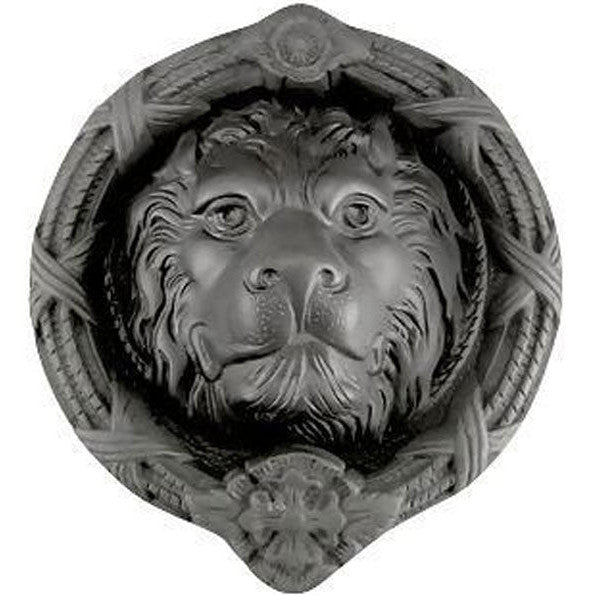 8 3/4 Inch Ribbon & Reed MGM Lion Lost Wax Cast Door Knocker (Oil Rubbed Bronze Finish) COPPER MOUNTAIN HARDWARE