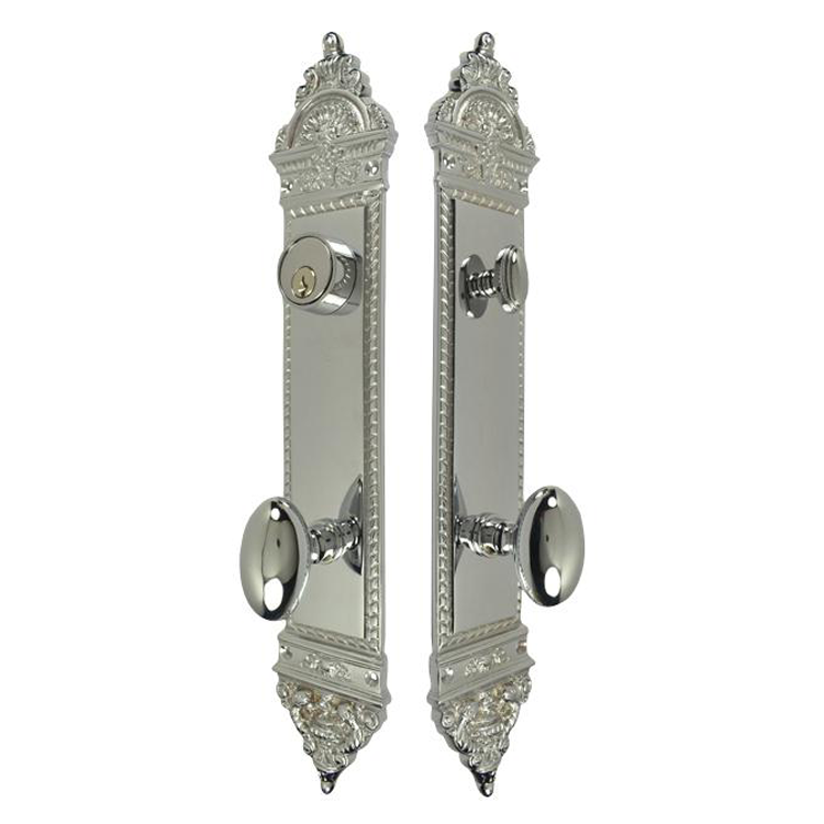 COPPER MOUNTAIN HARDWARE L'Enfant Style Single Door Deadbolt Entryway Set in Several Finishes