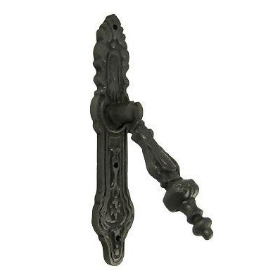 4 Inch Solid Brass Baroque / Rococo Drop Pull