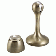 3 Inch Magnetic Door Stop (Antique Brass Finish) COPPER MOUNTAIN HARDWARE