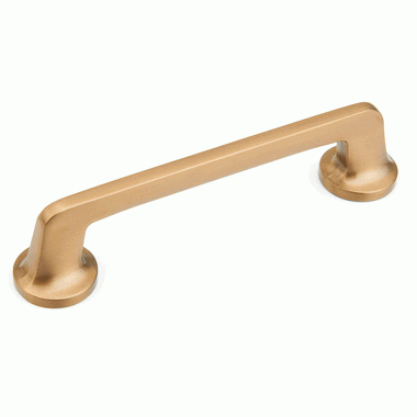 6 Inch (5 Inch c-c) Northport Pull with Rounded Base (Brushed Bronze Finish) SCHAUB