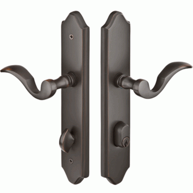 Solid Brass Concord Keyed Style Multi Point Lock Trim (Oil Rubbed Bronze Finish) EMTEK