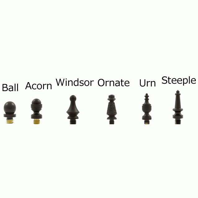 3 x 3 1/2 Inch Solid Brass Half Surface Hinge Oil Rubbed Bronze Finish DELTANA