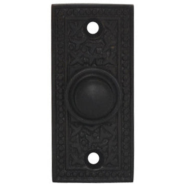 Solid Brass Rice Pattern Door Bell (Oil Rubbed Bronze Finish) COPPER MOUNTAIN HARDWARE