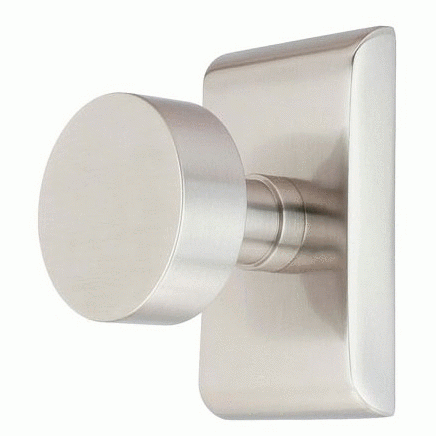 Emtek Solid Brass Round Door Knob Set With Neos Rosette EMTEK