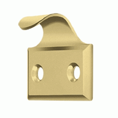 1 5/8 Inch Steel Window Sash Lift (Polished Brass Finish) DELTANA