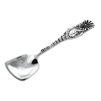 Sterling Silver Salt Spoon - Setting Sun COPPER MOUNTAIN HARDWARE