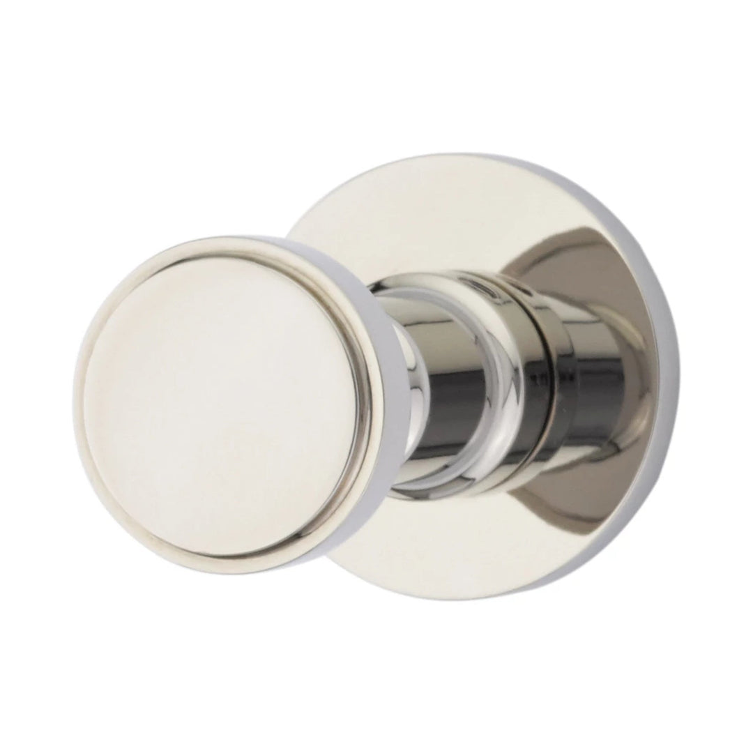 Transitional Brass Single Hook with Rosette (Several Finishes Available) EMTEK