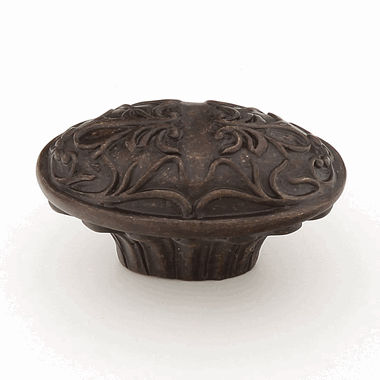 1 1/8 Inch Cantata Oval Knob (Dark Glaze Finish) SCHAUB