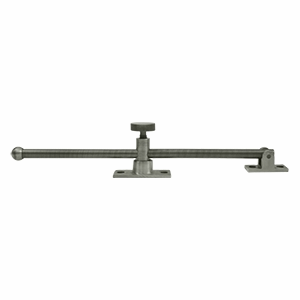 10 Inch Solid Brass Standard Casement Stay Adjuster (Antique Nickel Finish) DELTANA