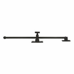 12 Inch Solid Brass Standard Casement Stay Adjuster (Oil Rubbed Bronze Finish) DELTANA