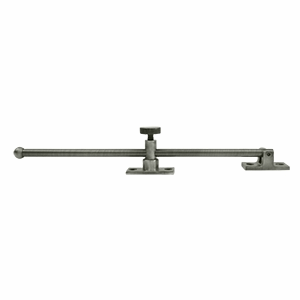 12 Inch Solid Brass Heavy Duty Casement Stay Adjuster (Antique Nickel Finish) DELTANA