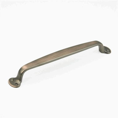 14 1/4 Inch (12 Inch c-c) Country Style Pull (Aurora Bronze Finish) SCHAUB