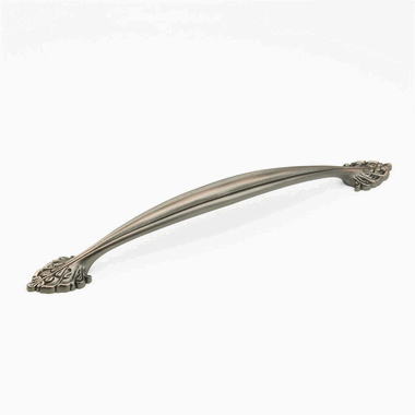 18 5/8 Inch (15 Inch c-c) Corinthian Cabinet Pull (Michelangelo Bronze Finish) SCHAUB