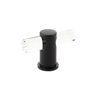 2 Inch Lumiere Acrylic T-Knob (Matte Black Finish) SCHAUB