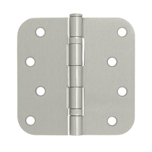 4 Inch x 4 Inch Ball Bearing Steel Hinge (Brushed Nickel Finish) DELTANA