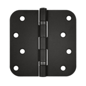 4 Inch x 4 Inch Ball Bearing Steel Hinge (Oil Rubbed Bronze Finish) DELTANA
