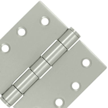 4 Inch x 4 Inch Stainless Steel Hinge (Brushed Finish) DELTANA