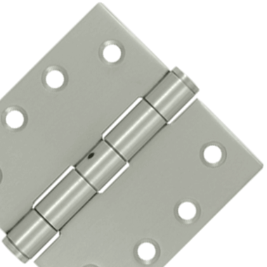 4 Inch x 4 Inch Stainless Steel Hinge (Brushed Finish) DELTANA