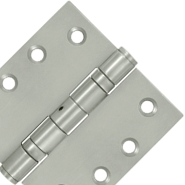 4 Inch x 4 Inch Stainless Steel Hinge (Brushed Finish) DELTANA