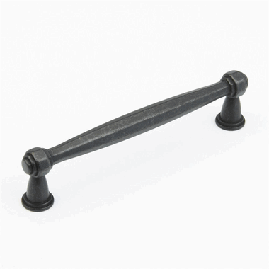 5 11/16 Inch (5 Inch c-c) Firenza Cabinet Pull (Dark Firenza Bronze Finish) SCHAUB