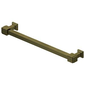 7 Inch Solid Brass Manhattan Decorative Cabinet & Furniture Pull (Several Finishes Available) DELTANA