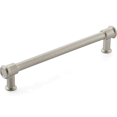 7 Inch (6 Inch c-c) Steamworks Cabinet Pull (Brushed Nickel Finish) SCHAUB