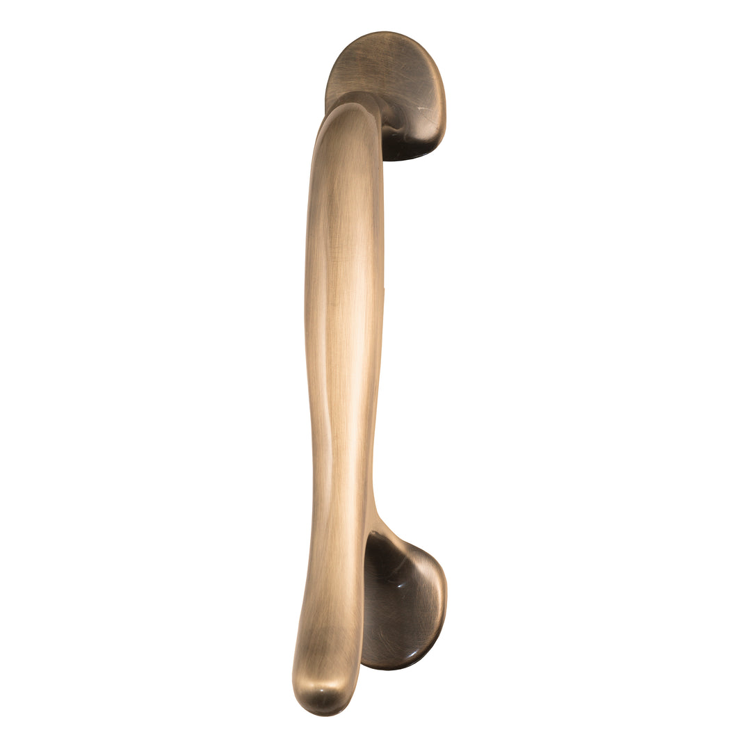 8 3/4 Inch Overall (5 1/4 Inch C-C) Classic Antimicrobial Door Pull Handle (Several Finish Options) COPPER MOUNTAIN HARDWARE