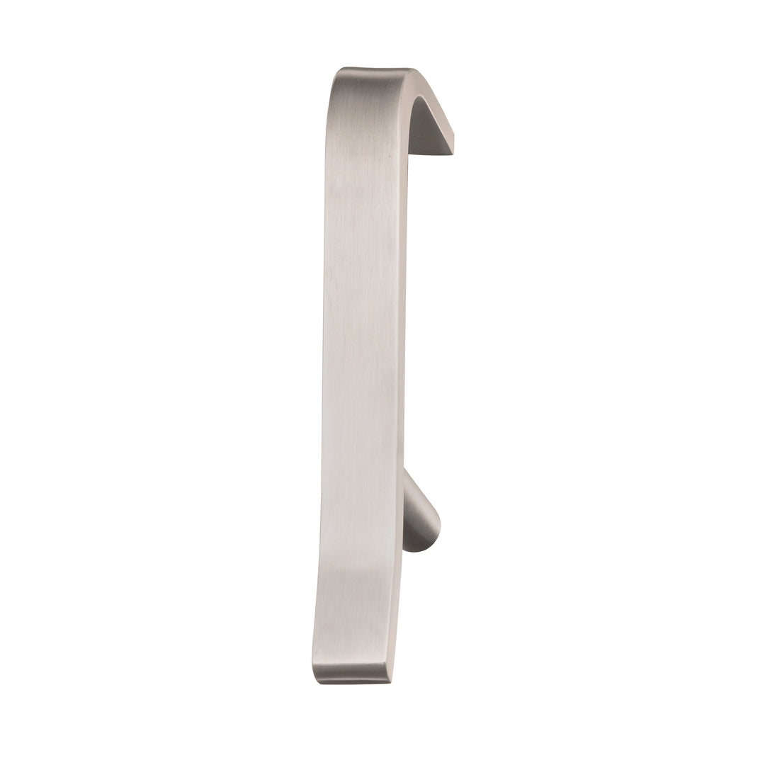 8 1/2 Inch Overall (5 1/4 Inch C-C) Classic Antimicrobial Door Pull Handle (Satin Stainless Steel Finish) COPPER MOUNTAIN HARDWARE