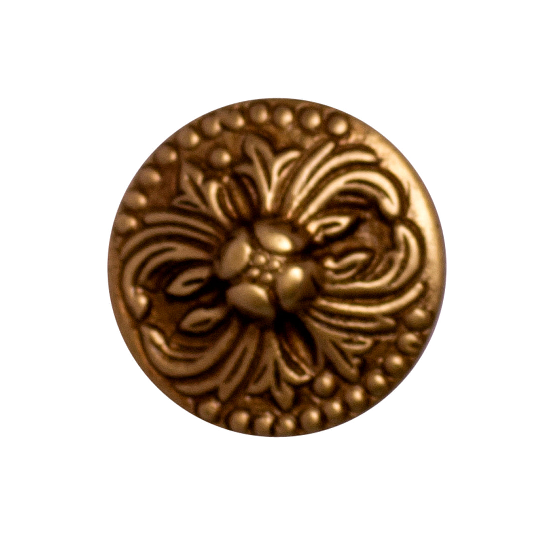 1 7/8 Inch Solid Brass Rococo Victorian Cabinet or Dresser Knob (Several Finishes Available) COPPER MOUNTAIN HARDWARE