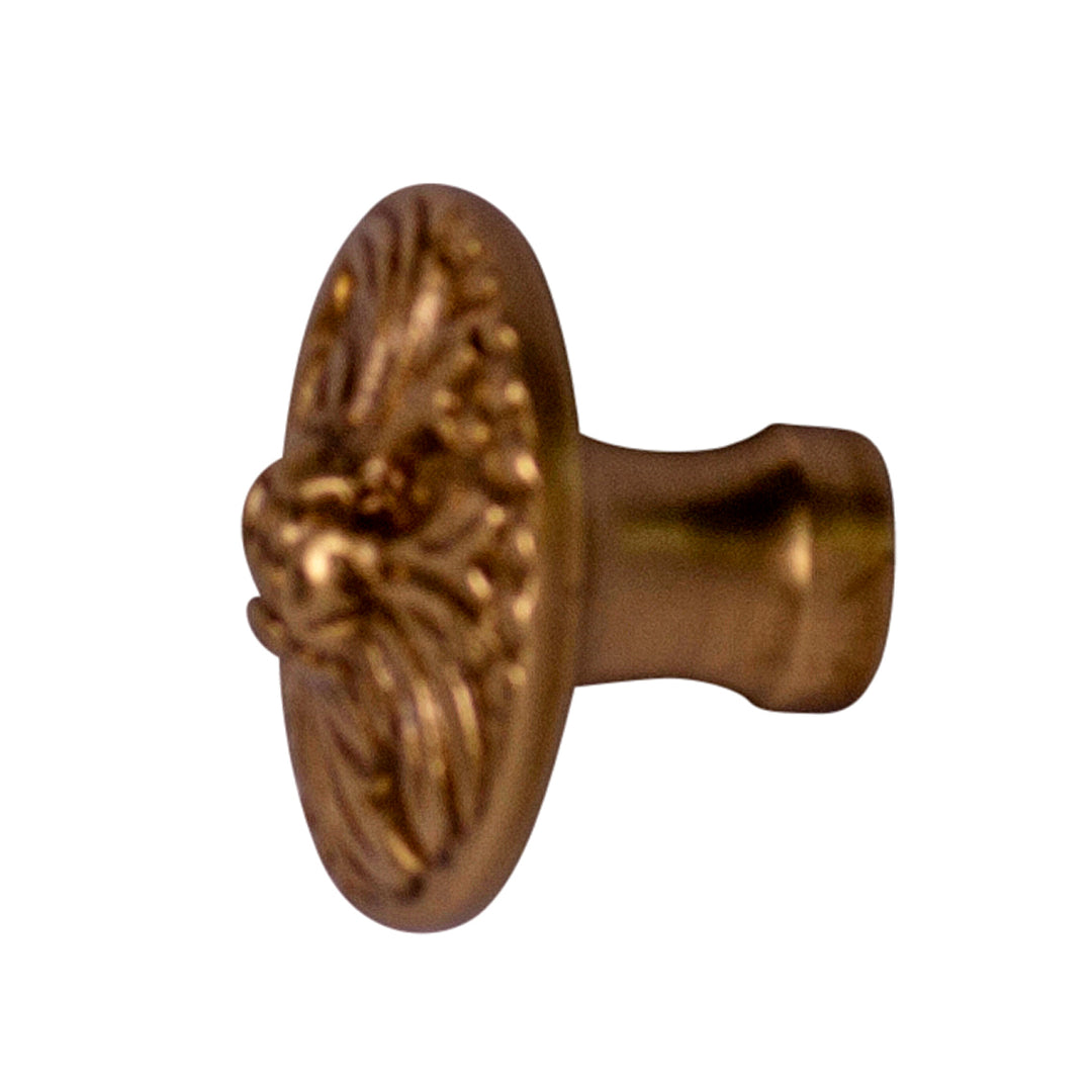 1 1/4 Inch Polished Brass Rococo Cabinet Knob (Several Finishes Available) COPPER MOUNTAIN HARDWARE