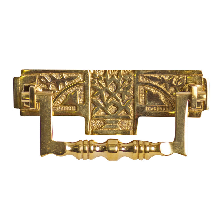 3 1/2 Inch Solid Brass Eastlake Bail Pull COPPER MOUNTAIN HARDWARE