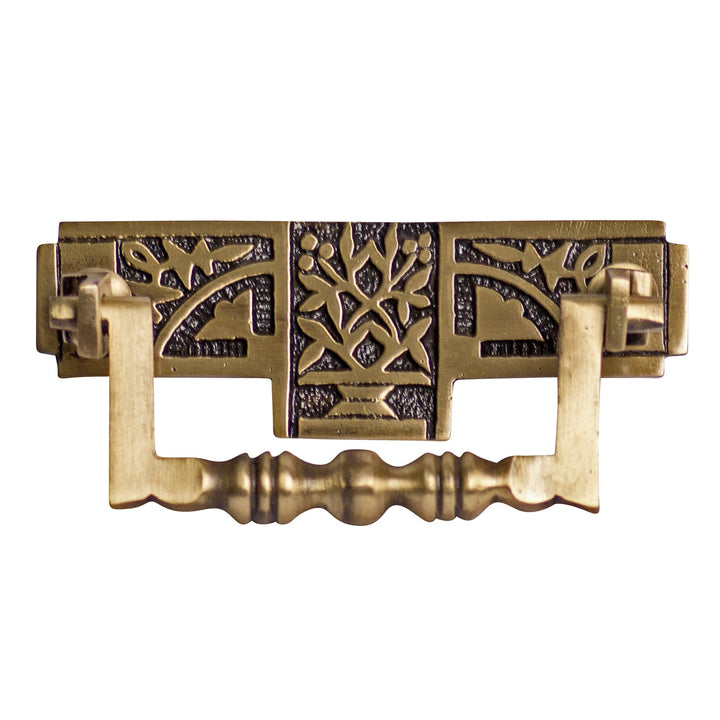 3 1/2 Inch Solid Brass Eastlake Bail Pull COPPER MOUNTAIN HARDWARE