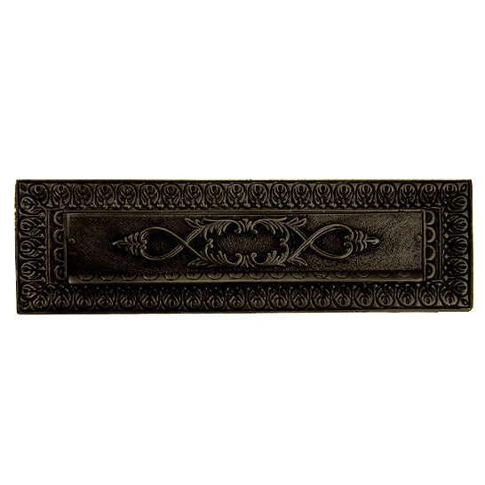 Antique Front Door Mail Slot - Victorian Style (Oil Rubbed Bronze Finish) COPPER MOUNTAIN HARDWARE