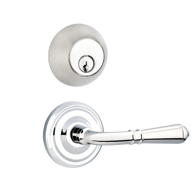 Emtek Regular Entryway Set with Turino Lever (Several Finishes Available) EMTEK