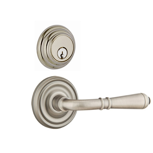 Emtek Regular Low Profile Entryway Set with Turino Lever (Several Finishes Available) EMTEK