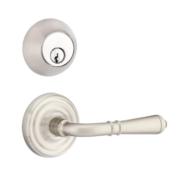 Emtek Regular Entryway Set with Turino Lever (Several Finishes Available) EMTEK