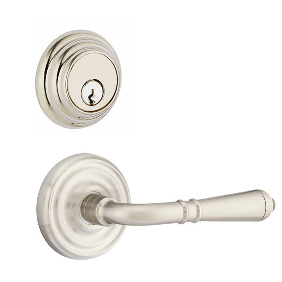 Emtek Regular Low Profile Entryway Set with Turino Lever (Several Finishes Available) EMTEK