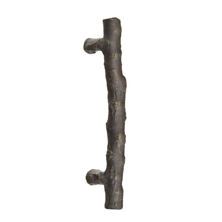 9 13/16 Inch Sandcast Bronze Twig Pull EMTEK