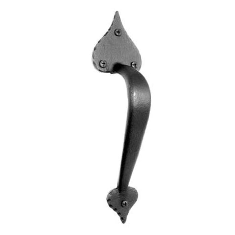 10 1/2 Heart Shape Door Pull (Forged Iron) ACORN MANUFACTURING