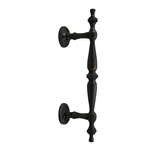 9 1/2 Inch Solid Brass Georgian Style Handle (Oil Rubbed Bronze Finish) COPPER MOUNTAIN HARDWARE