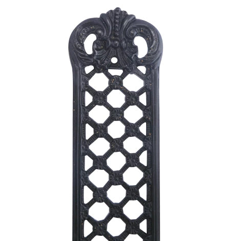 12 Inch Solid Brass Finger Push Plate: Trellis Lattice Work (Oil Rubbed Bronze Finish) COPPER MOUNTAIN HARDWARE